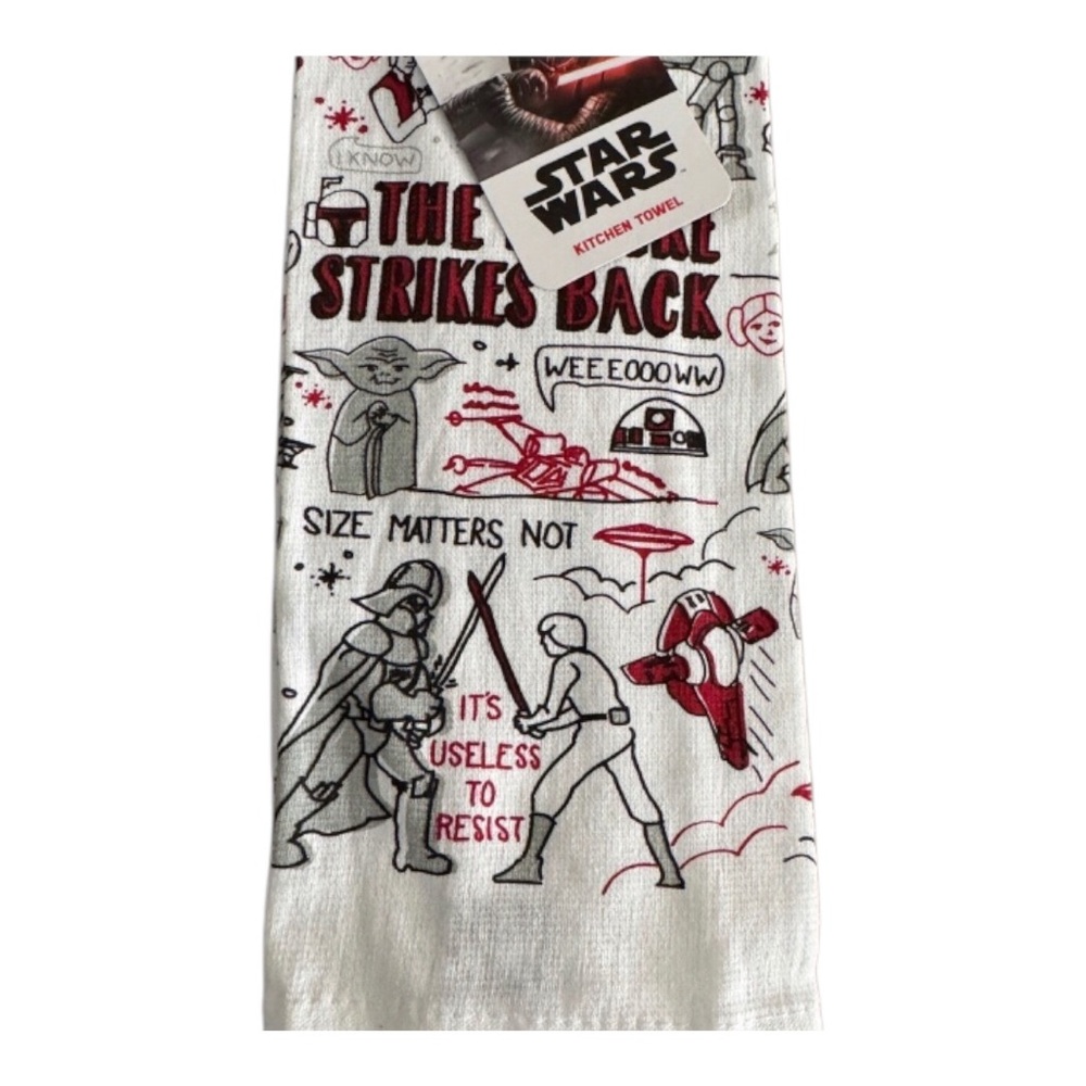 Star Wars graphic Kitchen Towel, Hand Towel, Empire Strikes Back